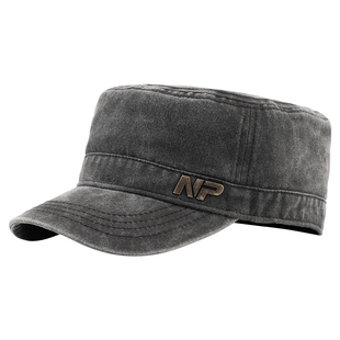 NP春秋帽子男士高端品牌2026新款时尚百搭水洗鸭舌帽女做旧平顶帽