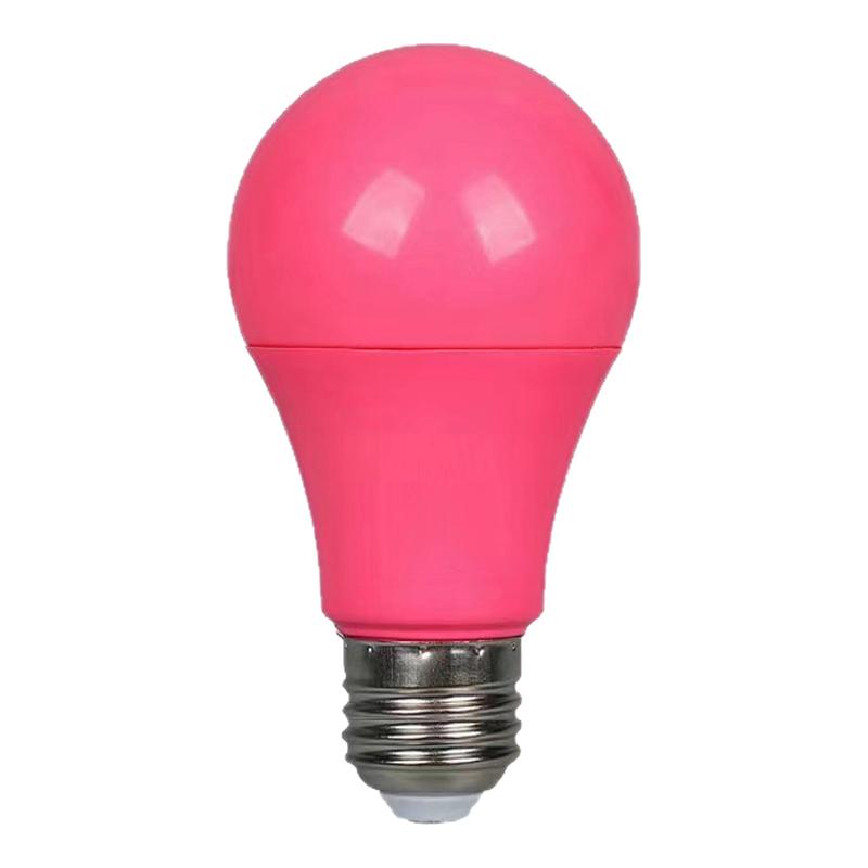 LED彩色5W蓝紫色绿红色黄色LED球泡灯