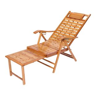 竹躺椅折叠午休椅子可睡觉家用摇椅老式专用躺椅2025新款坐睡两用