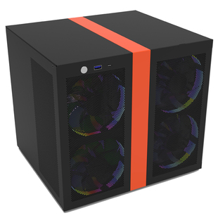 九号半八盘NAS机箱方仓家庭私有云ATX电源热插拔飞牛黑群晖服务器