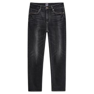 [李昀锐商场同款]九牧王自由牛仔裤25秋冬新款吸湿耐磨保温直筒裤