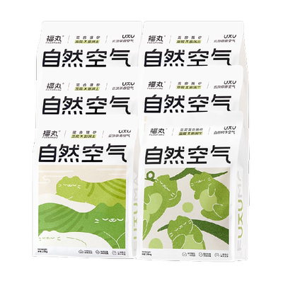 福丸自然空气云顶茶香猫砂