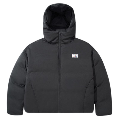 UNDERBOBO宽松保暖连帽羽绒外套