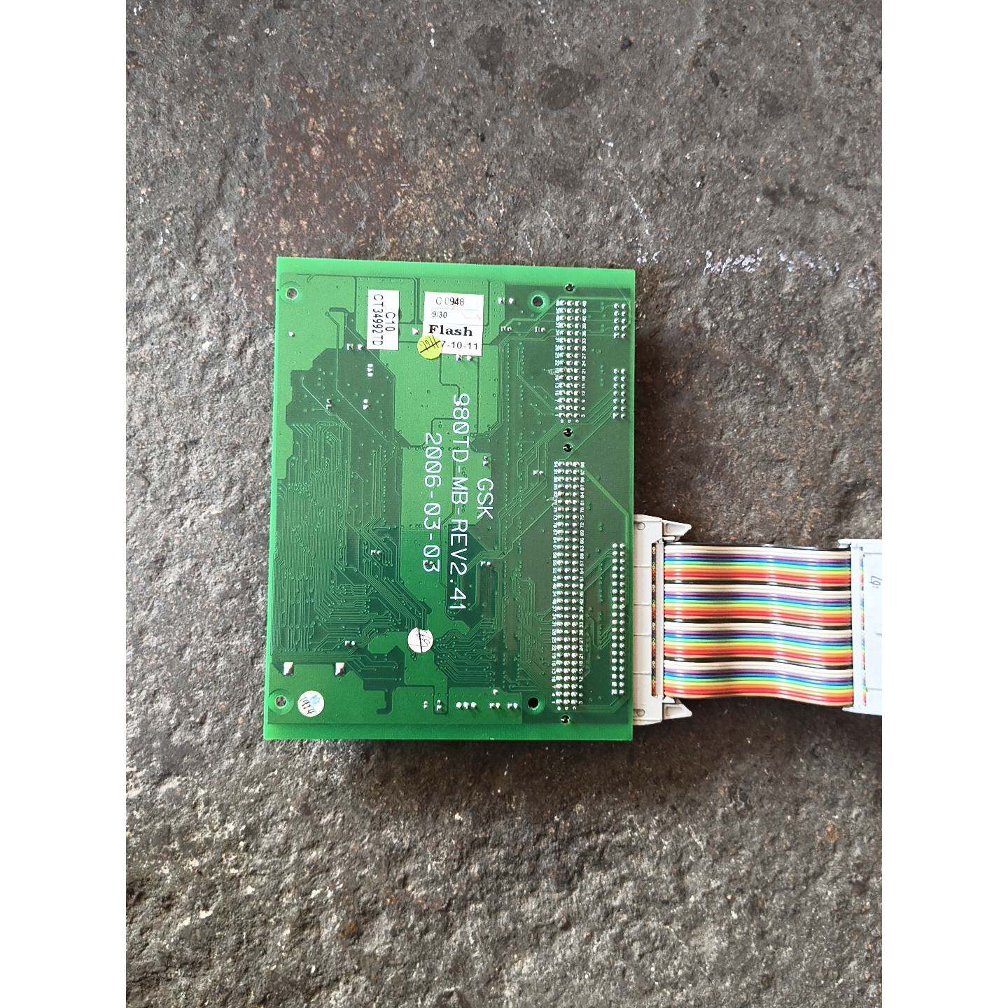 议价广数980TD数控主板拆机,实物图,,好坏不包,