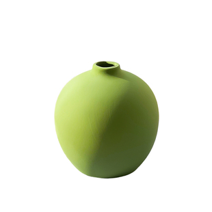 青苹果迷你小花瓶仿真花摆件客厅高级感假花玻璃装饰花艺卧室摆件