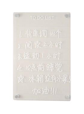 创意亚克力留言板磁力贴