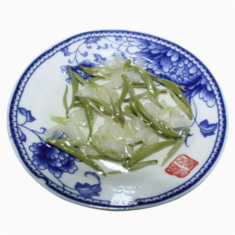 2026新茶四川甘露飘雪茉莉花茶蒙顶高山碧潭级细芽浓香型茶叶散装