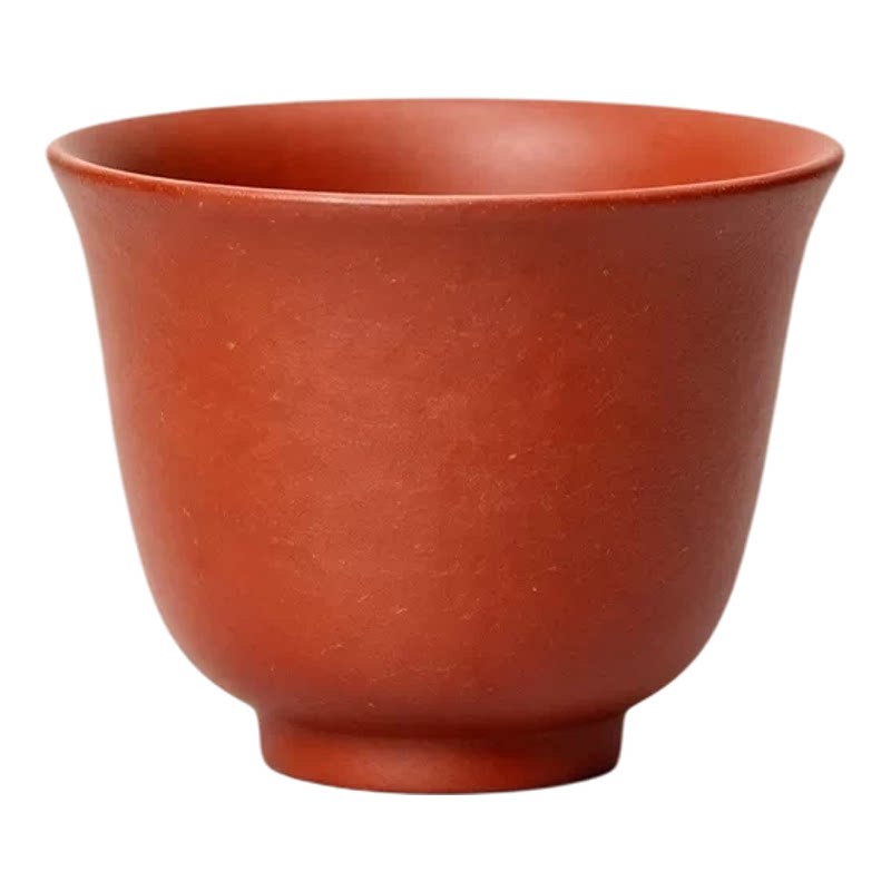 嘉瓷朱泥紫砂灵姣精致品茗杯茶杯