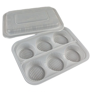 一次性包子打包盒馄饨烧麦灌汤小笼包馒头专用食品包装盒商用定制