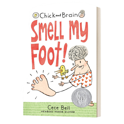 小鸡和大脑 闻一闻我的脚 英文原版 Chick and Brain: Smell My Foot 苏斯博士银奖 英文版 进口英语原版书籍