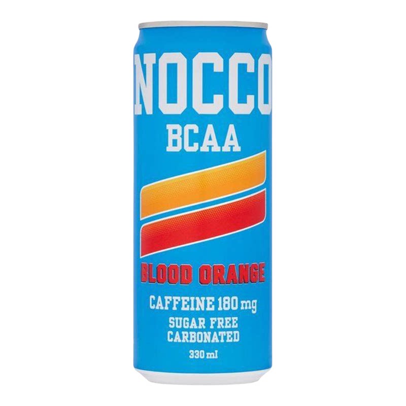 NOCCO单件支链氨基酸能量饮料330mL血橙含咖啡因功能饮料办公室版