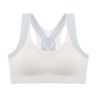 婷美12-18岁挺姿防驼少女文胸青春期初高中X交叉运动防震女孩内衣