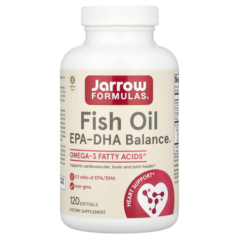 杰诺,鱼油,EPA-DHA Balance®,120 粒软胶囊