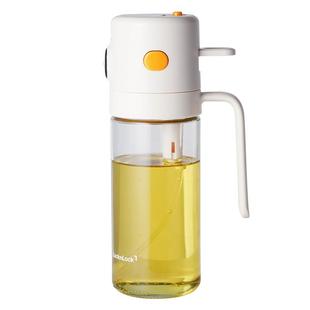 乐扣乐扣油壶喷油壶雾化喷倒两用油壶家用厨房不挂油食品级瓶玻璃