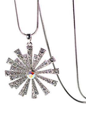 高档毛衣链长款百搭女可旋转大气