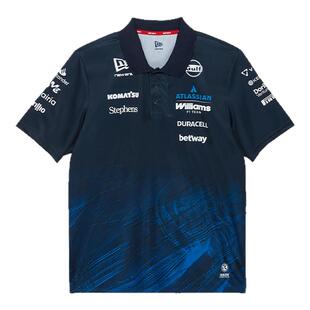 NEW ERA纽亦华26新品WILLIAMS F1联名赛车服运动时尚短袖男士NE