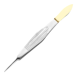 眼科显微拆线镊子纳米无痕双眼皮埋线抽取脂肪工具夹子有勾精细镊