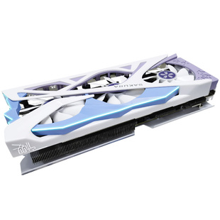 盈通RTX5080/5070/TI 16G D7樱瞳花嫁白色台式游戏独立显卡