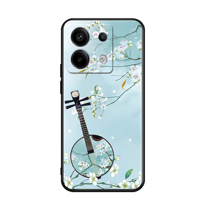 luckrider适用于红米note13pro手机壳hmnotel3pro新款创意磨砂rdeminote13pro全包防摔软壳网红2312dra50c可