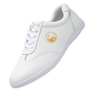 劲武太极鞋女款牛筋底男款武术八段锦真皮太极拳练功鞋子表演秋季