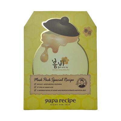 paparecipe韩国春雨蜂蜜面膜补水熬夜玻尿酸紧致抗皱去黄气正品