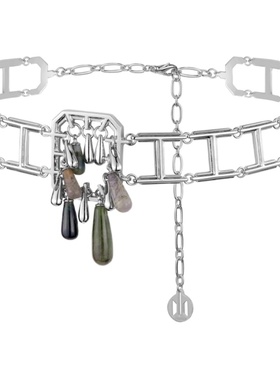 chunran女款云梯流苏锁骨项链