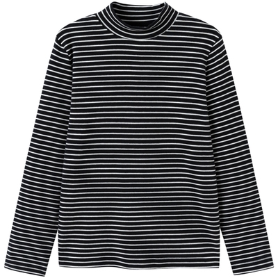 巴拉巴拉儿童长袖T恤中大童宝宝高领打底衫秋冬款童装男童女童潮