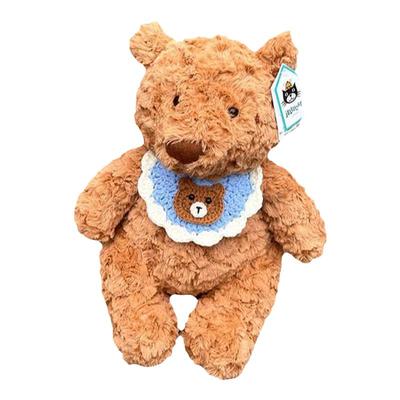 适用于jellycat巴塞罗熊衣服配饰毛绒玩偶娃衣口水巾针织围兜装饰