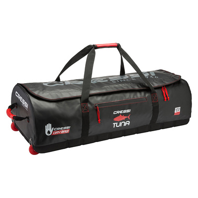 Cressi Tuna 潜水装备包拖箱防水大包自由潜脚蹼包水上运动器材箱