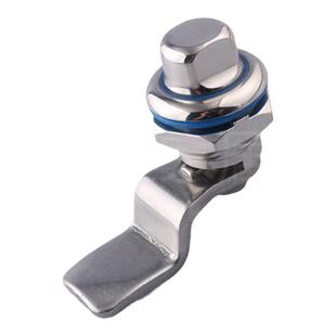 海坦MS705-7A不锈钢三角锁内六角不锈钢锁 S锁芯四角不锈钢工业锁