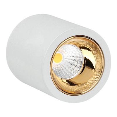 黑色led明装迷你小射灯3W5W免开孔吸顶超小微型防眩筒灯天花灯cob