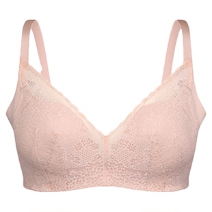 古今小胸聚拢内衣女透气舒适舒适无钢圈侧收防下垂蕾丝文胸罩