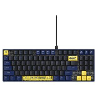 Blizzard暴雪官方游戏周边魔兽世界部落/联盟款键盘有线机械键盘