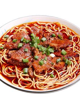 湖北特产麻辣襄阳牛肉面牛杂面