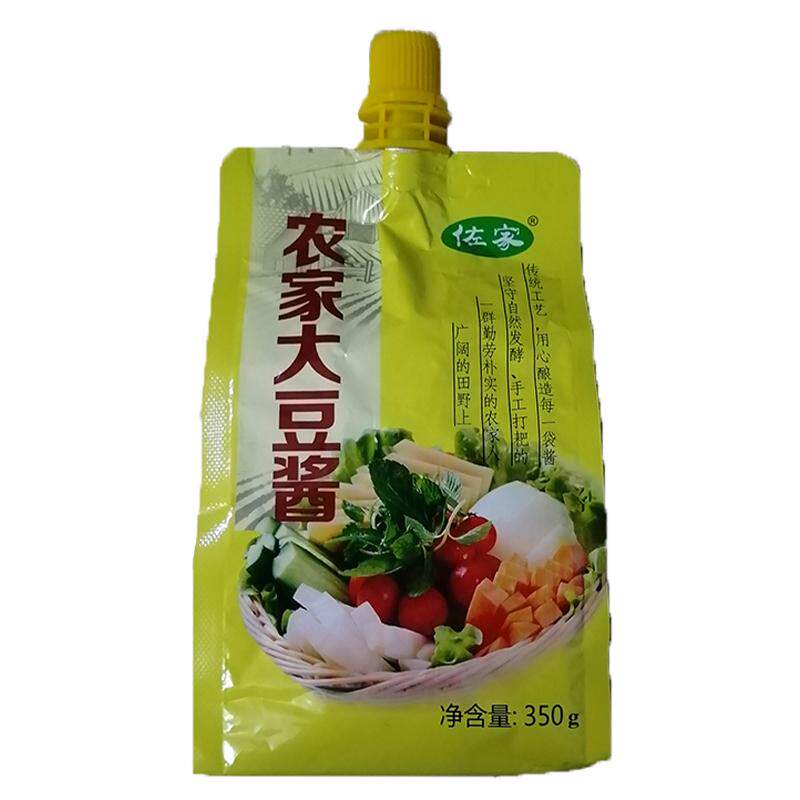 佐家农家大豆酱350克东北酱