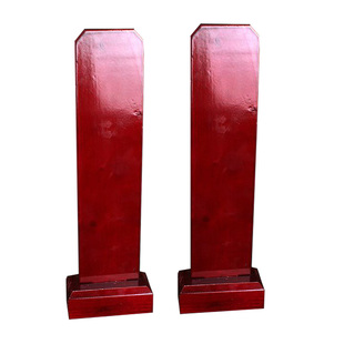 寺院实木牌位架空白木牌位底座牌位牌位纸纸牌位套支持刻字