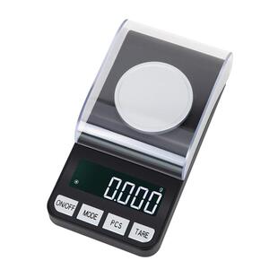 高精度毫克称药粉电子秤0.001g小型珠宝称精密天平宝石克拉称黄金