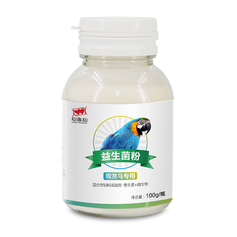 心连心鹦鹉鸟鸽子大全鸟用日常护理辅助营养补充益生菌粉100g
