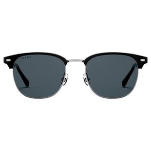 帕森商务眉框太阳镜男复古潮流半框眼镜防紫外线开车墨镜女91521