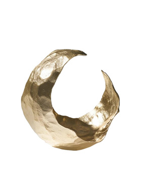 轻奢家居用品金色果盘创意收纳盘