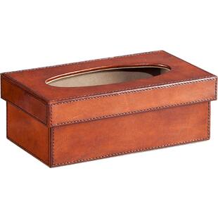 Harbor House美式家居首饰盒收纳盒珠宝手表高档真皮纸巾盒卧室