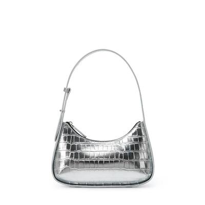 ANGELSKY小众甜酷鳄鱼纹腋下包