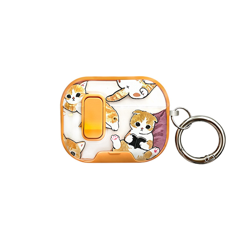 苹果AirPods4代Pro3锁扣软壳