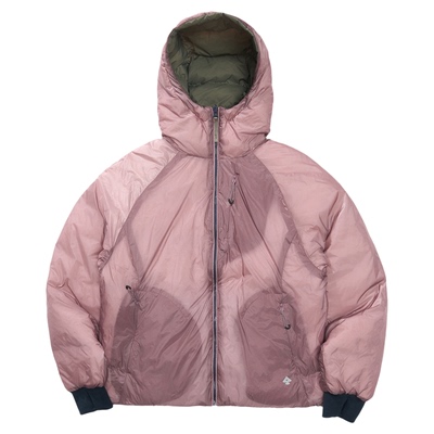 瞬时山野透视结构双面穿羽绒服