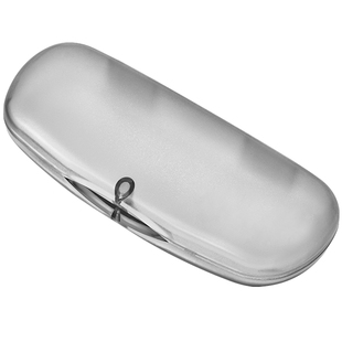 眼镜盒磨砂透明ins风少女防压便携式镜盒简约近视眼镜收纳盒子男