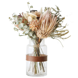 南非进口帝王公主班克木天然干花成品花束北欧家居软装饰餐桌摆台