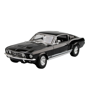 美驰图1:18福特野马GT 1967年老爷车模 仿真合金汽车模型收藏摆件