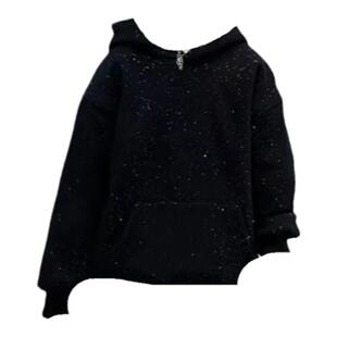 沈月同款春秋韩版潮宽松休闲拉链连帽棉卫衣外套长袖口袋情侣上衣