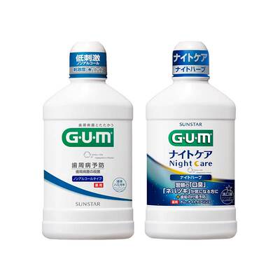 gum持久留香日本漱口水