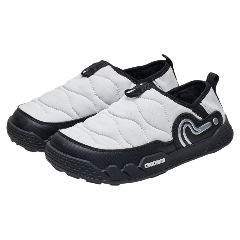 CHUCHUNA丘丘纳25冬新品靴子营地鞋短靴儿童雪地靴亲子一脚蹬靴子